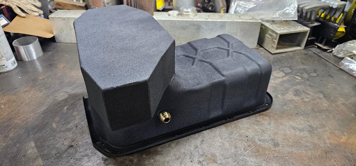 Z31 6.5qt Hammerhead oil pan – Pucker Factory Fabrication