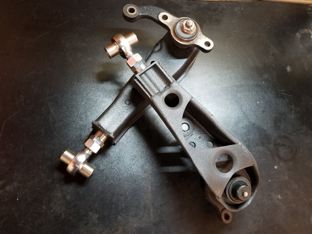 Z31 adjustable front lower control arms Pucker Factory Fabrication