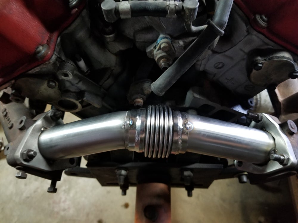 Z31 updated Crossover pipe – Pucker Factory Fabrication