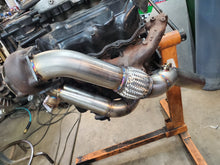 Load image into Gallery viewer, 3&quot; downpipe for relocation manifolds and relocation pipes
