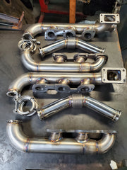 Vg30/33 log style turbo manifolds
